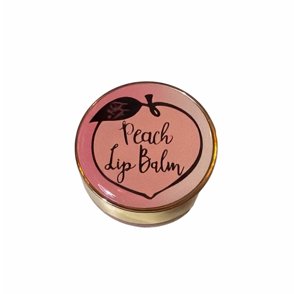 🆕Too Faced - Peaches And Cream Lip Balm - Picture 2 of 3